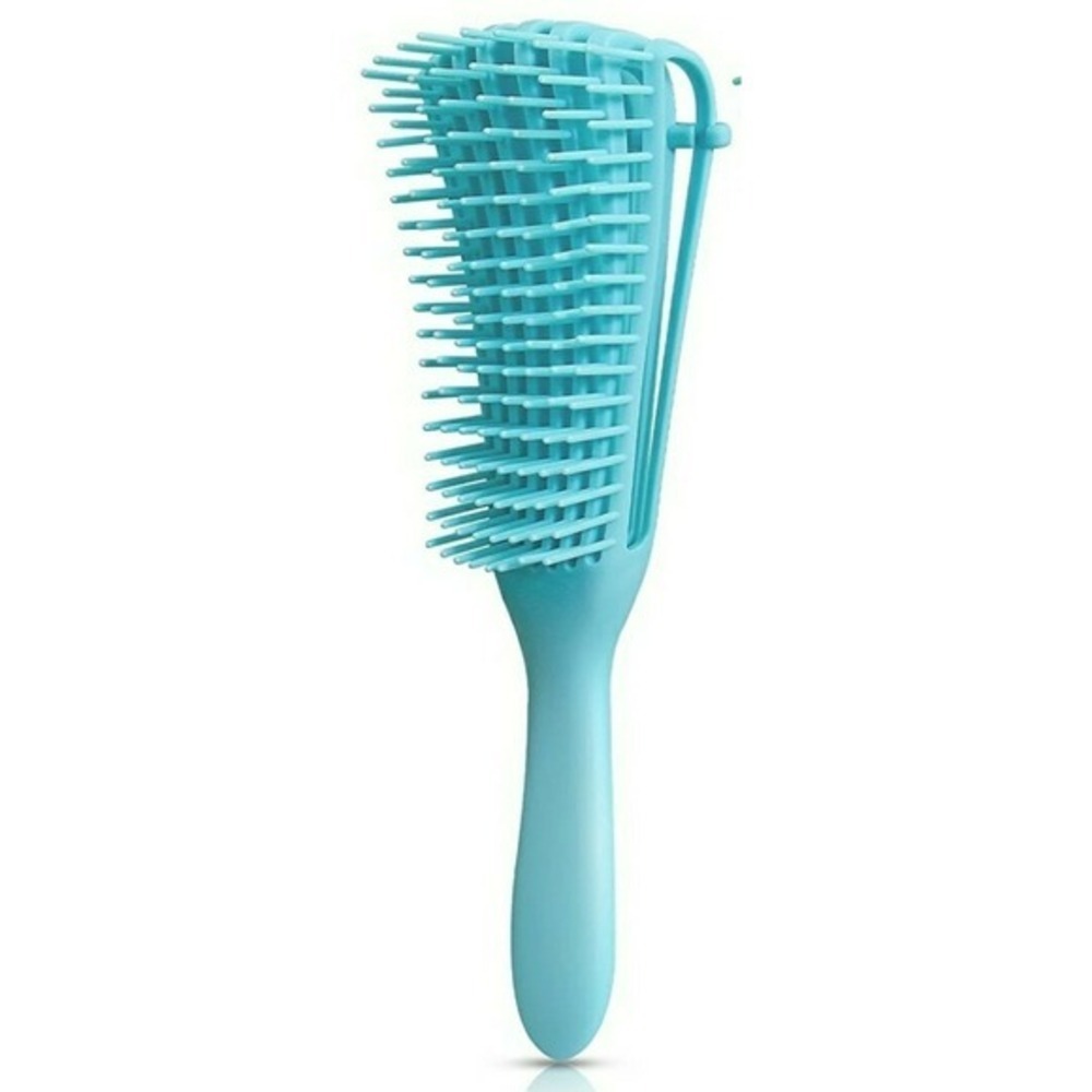 Detangler Hair Brush EZ Anti-Static Scalp Comb Salon Styling Tool Baby Blue